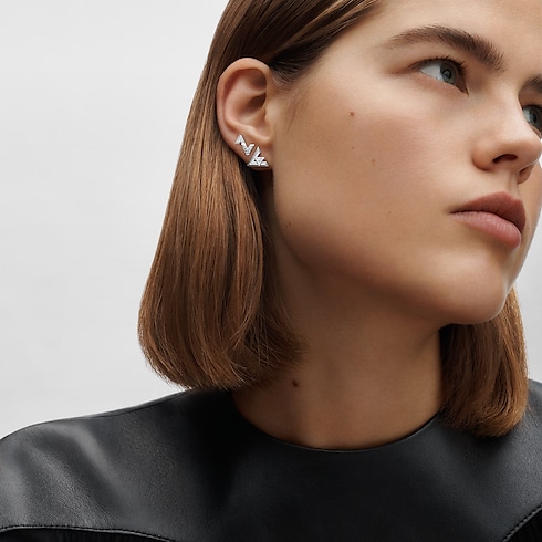 LV Volt One Ohrstecker, Weißgold und Diamant – PRO SCHMUCKSTÜCK Schmuck Kategorien Alle Schmuckstücke | LOUIS VUITTON (Zoom)