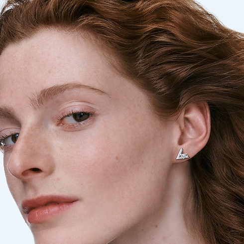 LV Volt One Ohrstecker, Weißgold und Diamant – PRO SCHMUCKSTÜCK Schmuck Kategorien Alle Schmuckstücke | LOUIS VUITTON (Zoom)