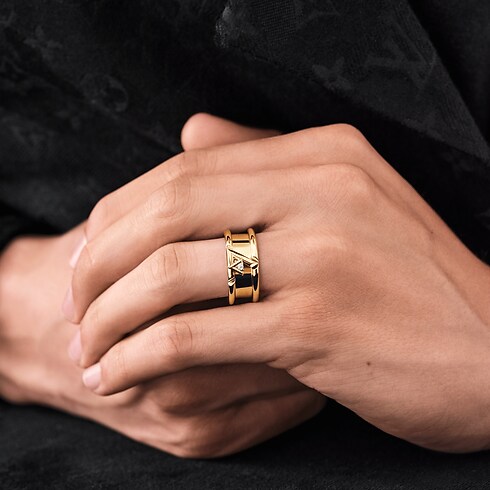 LV Volt One Ring, Gelbgold und Diamant Schmuck Kategorien Alle Schmuckstücke | LOUIS VUITTON (Zoom)