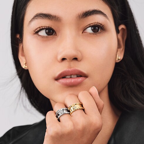 LV Volt One Ring, Gelbgold und Diamant Schmuck Kategorien Alle Schmuckstücke | LOUIS VUITTON (Zoom)