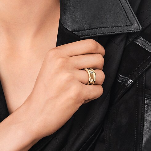 LV Volt One Ring, Gelbgold und Diamant Schmuck Kategorien Alle Schmuckstücke | LOUIS VUITTON (Zoom)