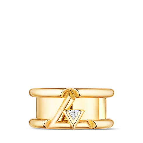 LV Volt One Ring, Gelbgold und Diamant Schmuck Kategorien Alle Schmuckstücke | LOUIS VUITTON (Zoom)