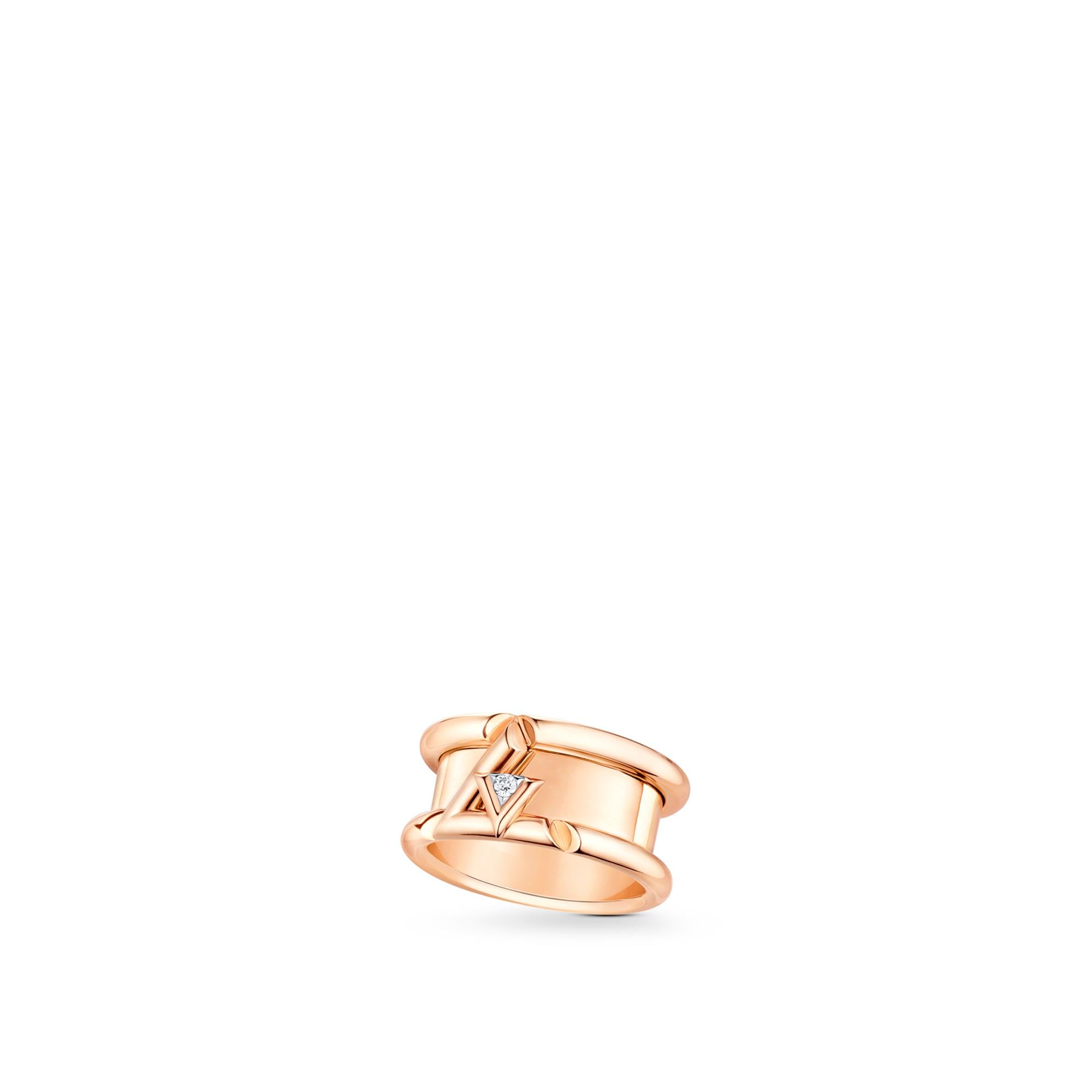 LV Volt One Ring, Roségold und Diamant  Schmuck Kategorien Alle Schmuckstücke | LOUIS VUITTON (Zoom)