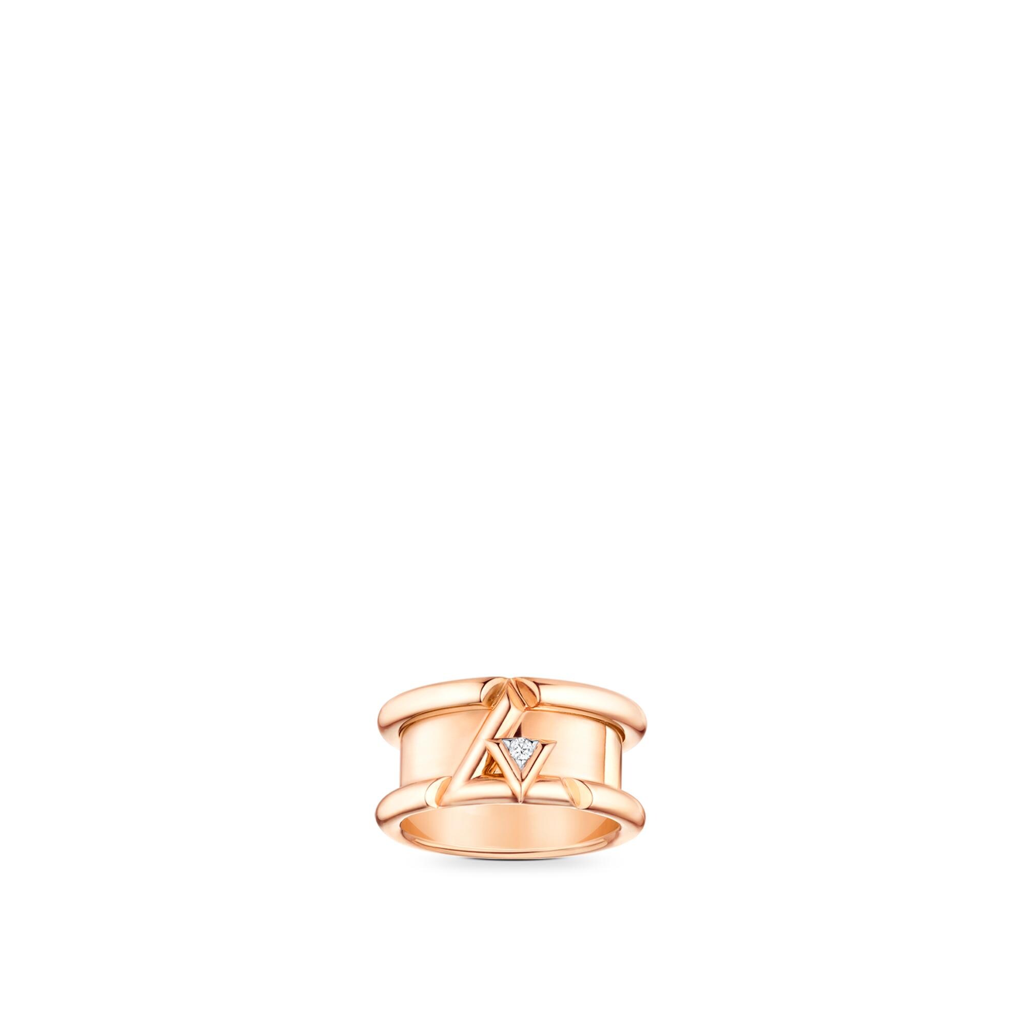 LV Volt One Ring, Roségold und Diamant  Schmuck Kategorien Alle Schmuckstücke | LOUIS VUITTON (Zoom)