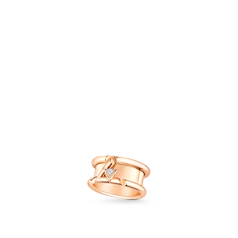 LV Volt One Ring, Roségold und Diamant Schmuck Kategorien Alle Schmuckstücke | LOUIS VUITTON (Zoom)