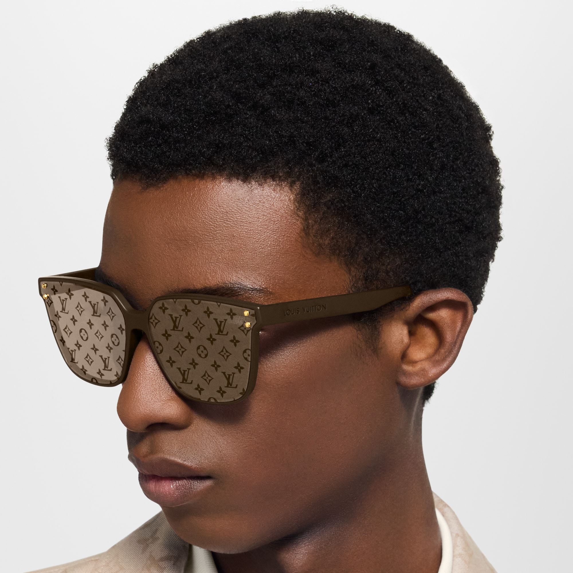 LV Waimea Large Square Sonnenbrille S00 Herren Accessoires Sonnenbrillen | LOUIS VUITTON (Zoom)