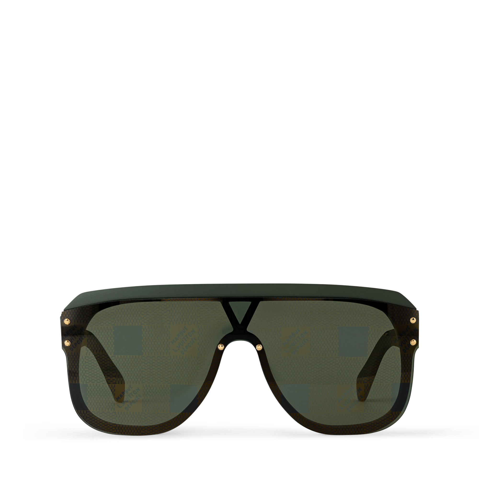 LV Waimea Mask Round Sonnenbrille S00 Herren Accessoires Sonnenbrillen | LOUIS VUITTON (Zoom)