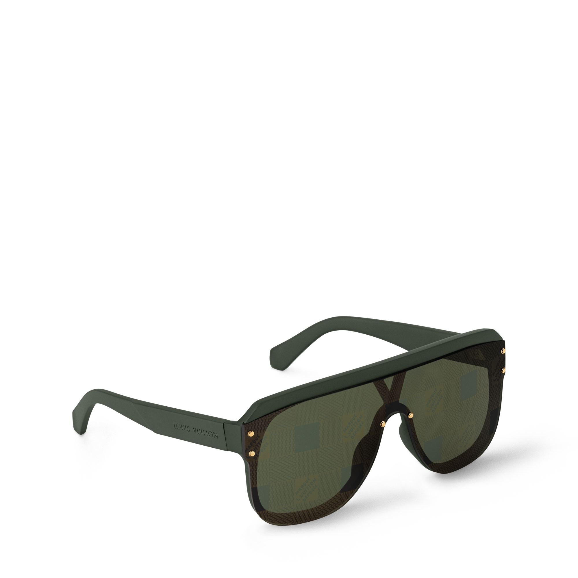 LV Waimea Mask Round Sonnenbrille S00 Herren Accessoires Sonnenbrillen | LOUIS VUITTON (Zoom)