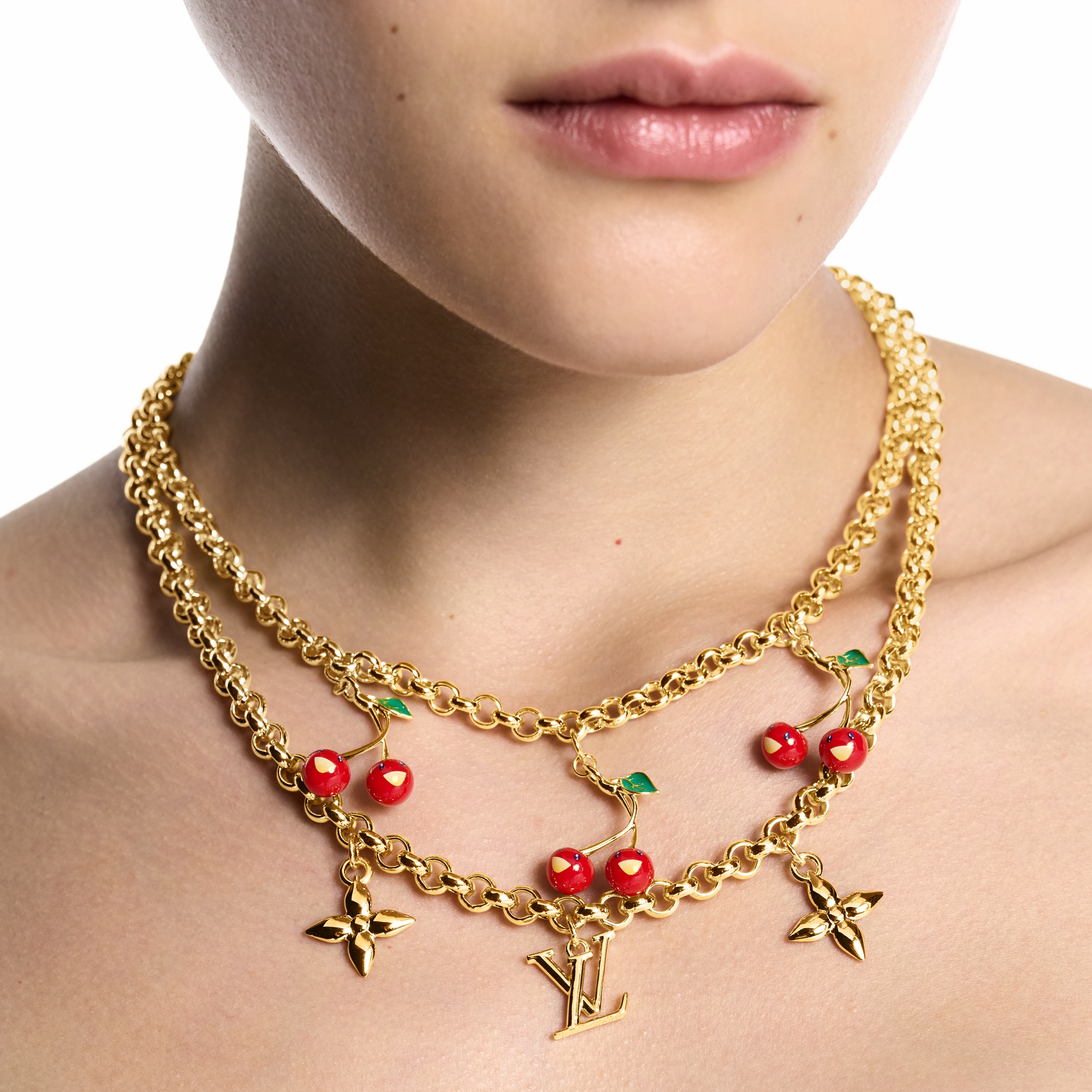 LV x TM Cerise Halskette S00 Damen Modeschmuck Halsketten und Anhänger | LOUIS VUITTON (Zoom)