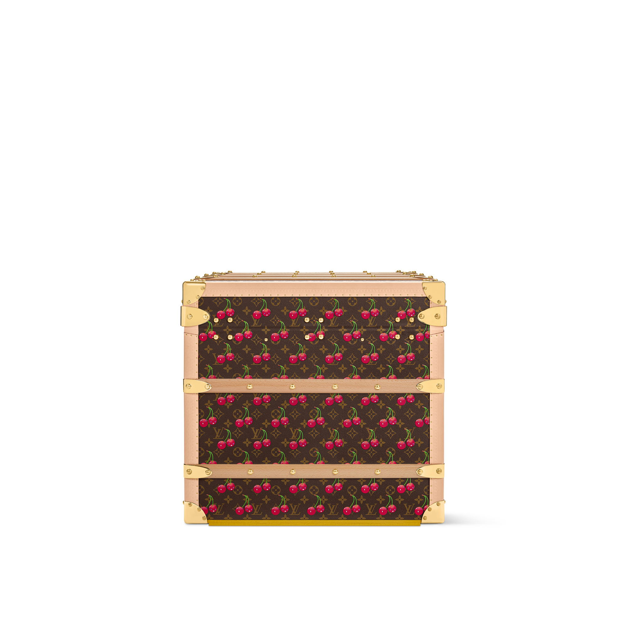 LV x TM Courrier Lozine Carré Cherry Autres Toiles Monogram Trunks, Reisen und Wohnen Trunks und Koffer Trunks und Reisegepäck | LOUIS VUITTON (Zoom)