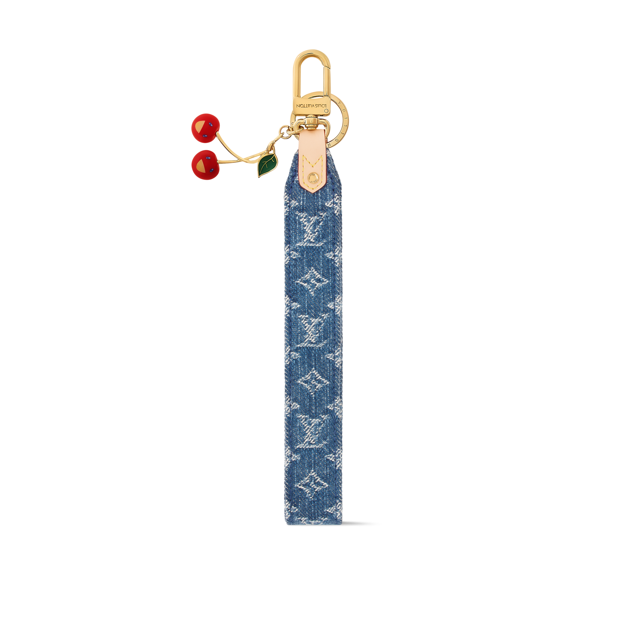 LV x TM Denim Cerise Dragonne Taschenschmuck S00 Damen Accessoires Schlüsselanhänger und Taschenschmuck | LOUIS VUITTON (Zoom)