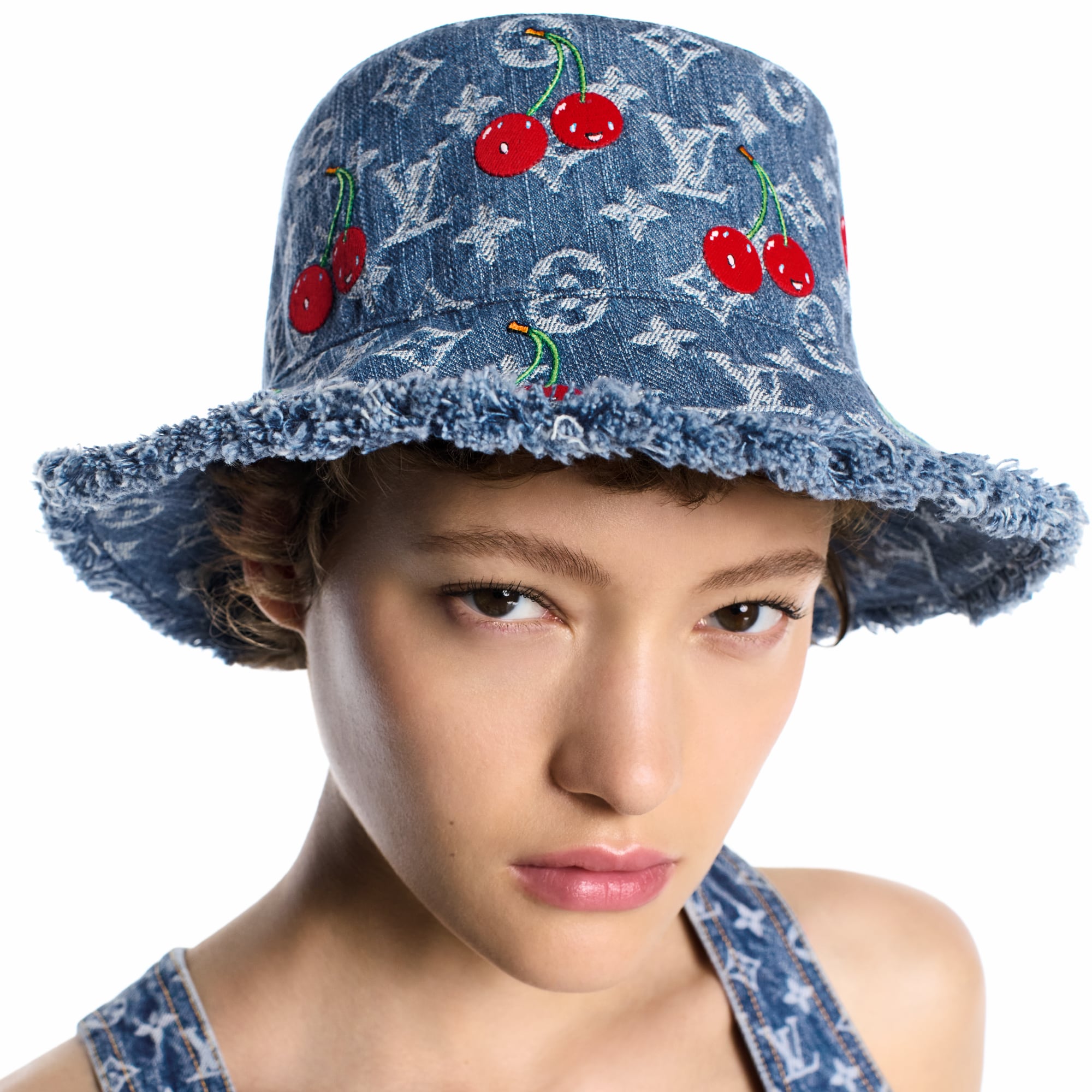 LV x TM Denim Cerise Fischerhut S00 Damen Accessoires Hüte & Mützen | LOUIS VUITTON (Zoom)