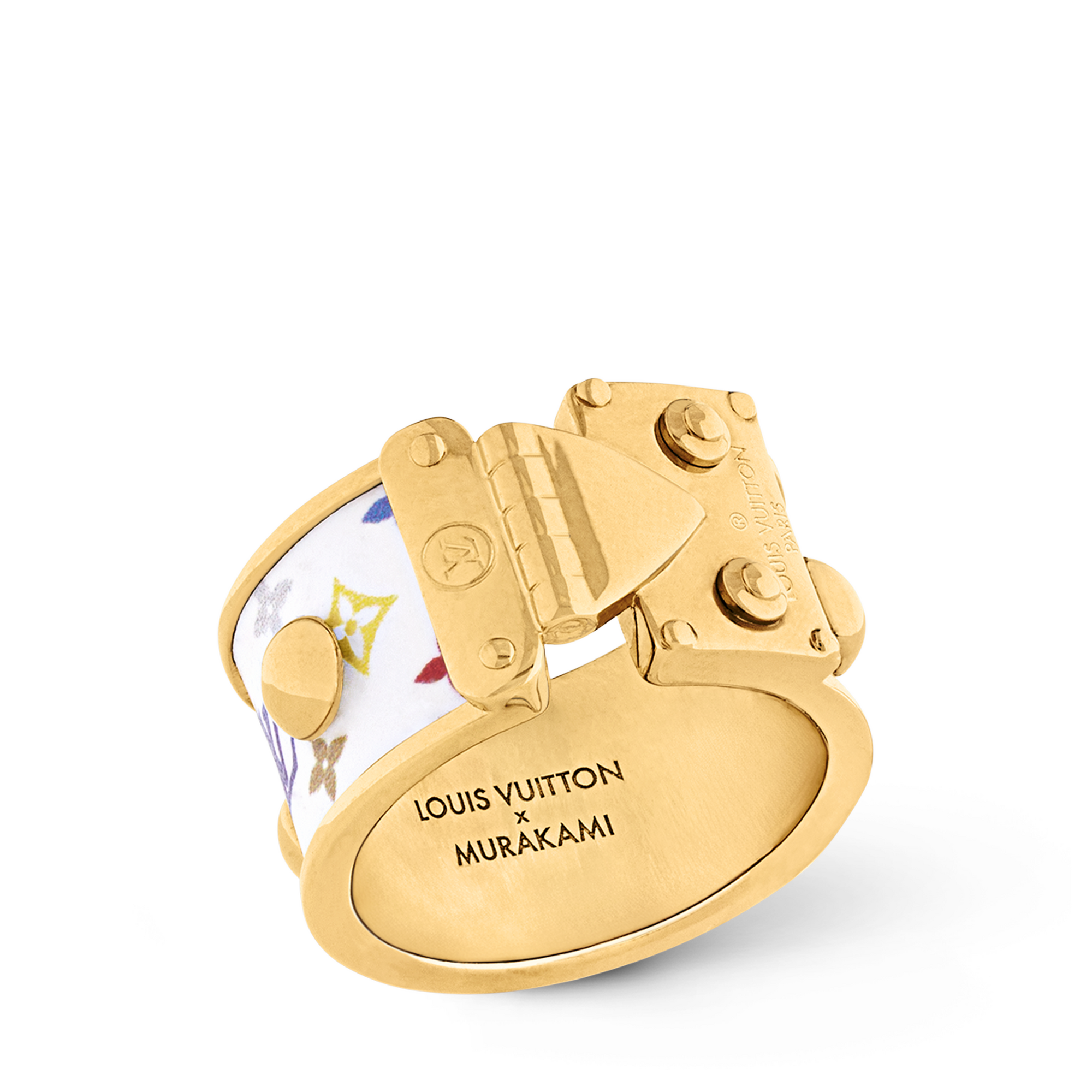 LV x TM LV Signature S-Lock Ring S00 Damen Modeschmuck Alle Modeschmuckstücke | LOUIS VUITTON (Zoom)