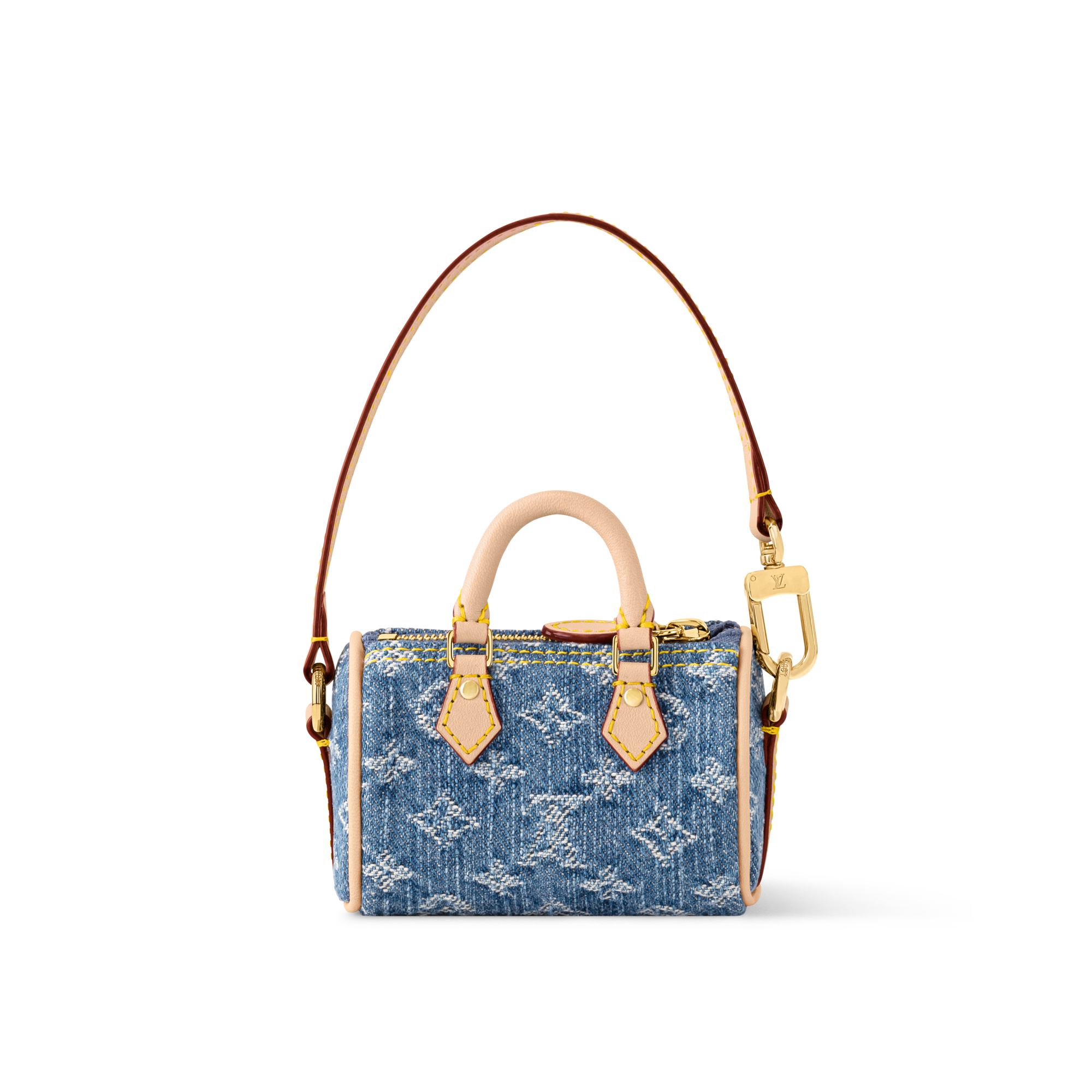 LV x TM Micro Speedy Denim Cerise Taschenschmuck S00 Damen Accessoires Schlüsselanhänger und Taschenschmuck | LOUIS VUITTON (Zoom)