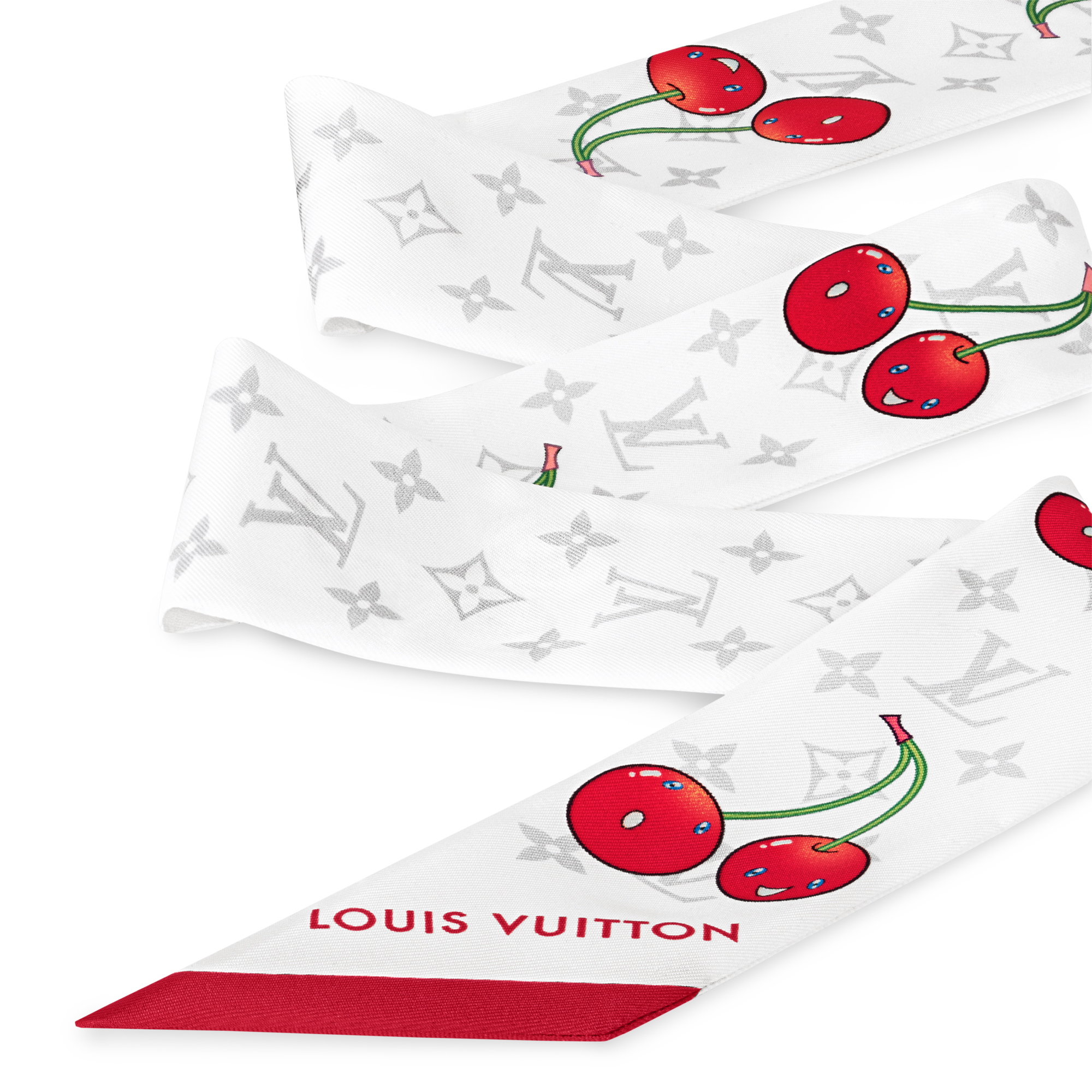LV x TM Monogram Cerise Bandeau S00 Damen Accessoires Seidentücher und Bandeaus | LOUIS VUITTON (Zoom)