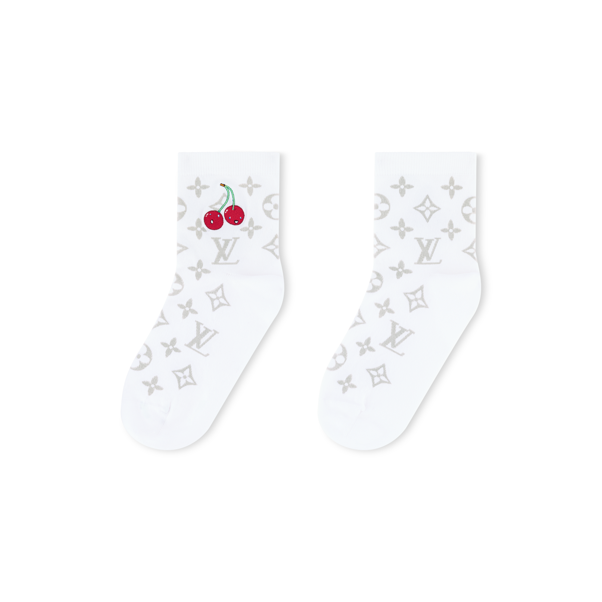 LV x TM Monogram Cerise Socken S00 Damen Accessoires Wohntextilien | LOUIS VUITTON (Zoom)