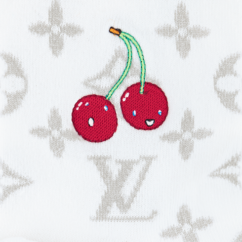LV x TM Monogram Cerise Socken S00 Damen Accessoires Hüte & Mützen | LOUIS VUITTON (Zoom)