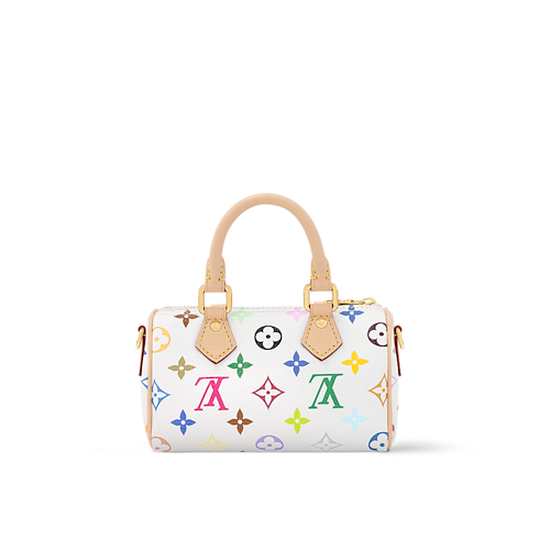 LV x TM Nano Speedy Autres Toiles Monogram Damen Geldbörsen und Kleinlederwaren Tragbare Geldbörsen und Mikro-Taschen | LOUIS VUITTON (Zoom)