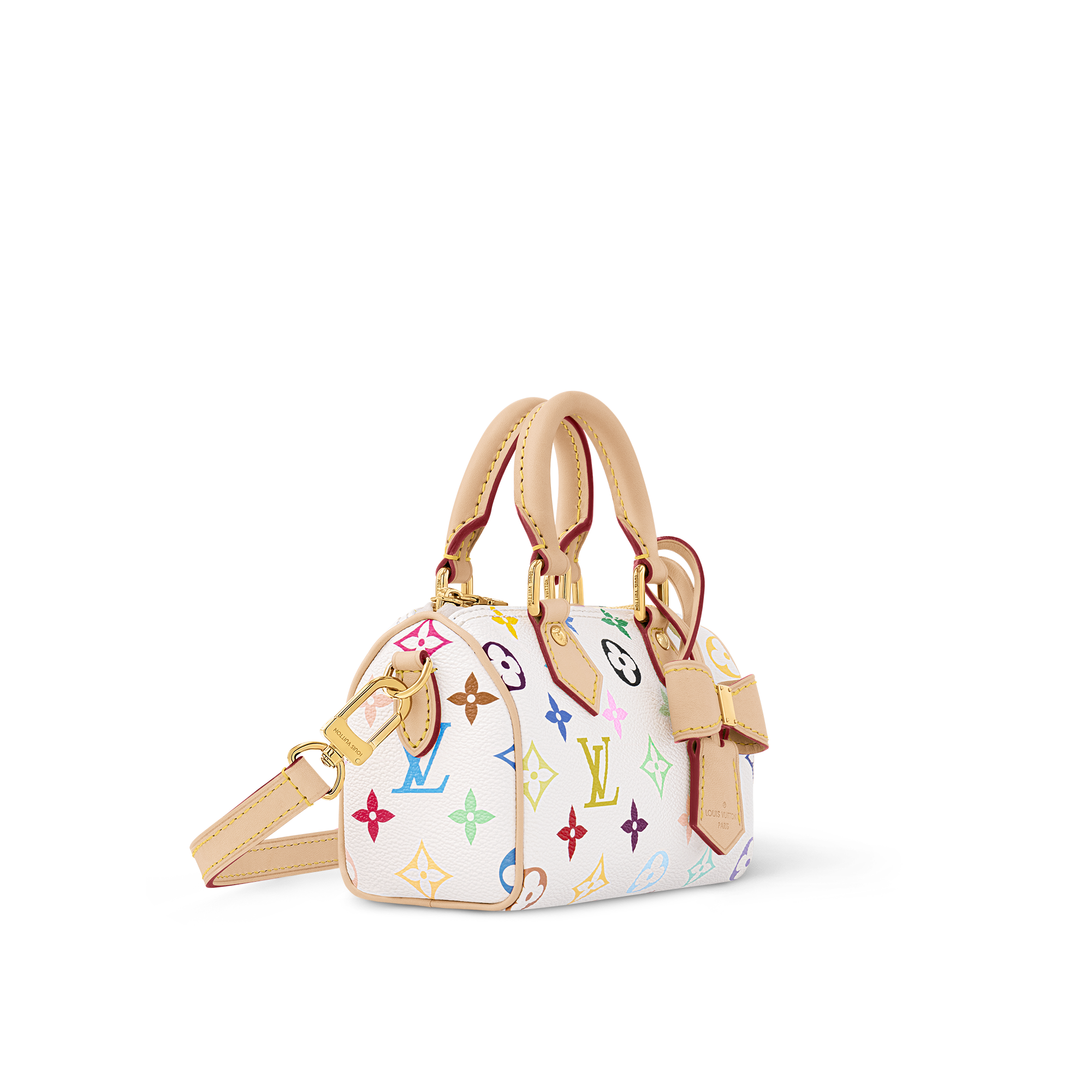 LV x TM Nano Speedy Autres Toiles Monogram Damen Geldbörsen und Kleinlederwaren Tragbare Geldbörsen und Mikro-Taschen | LOUIS VUITTON (Zoom)