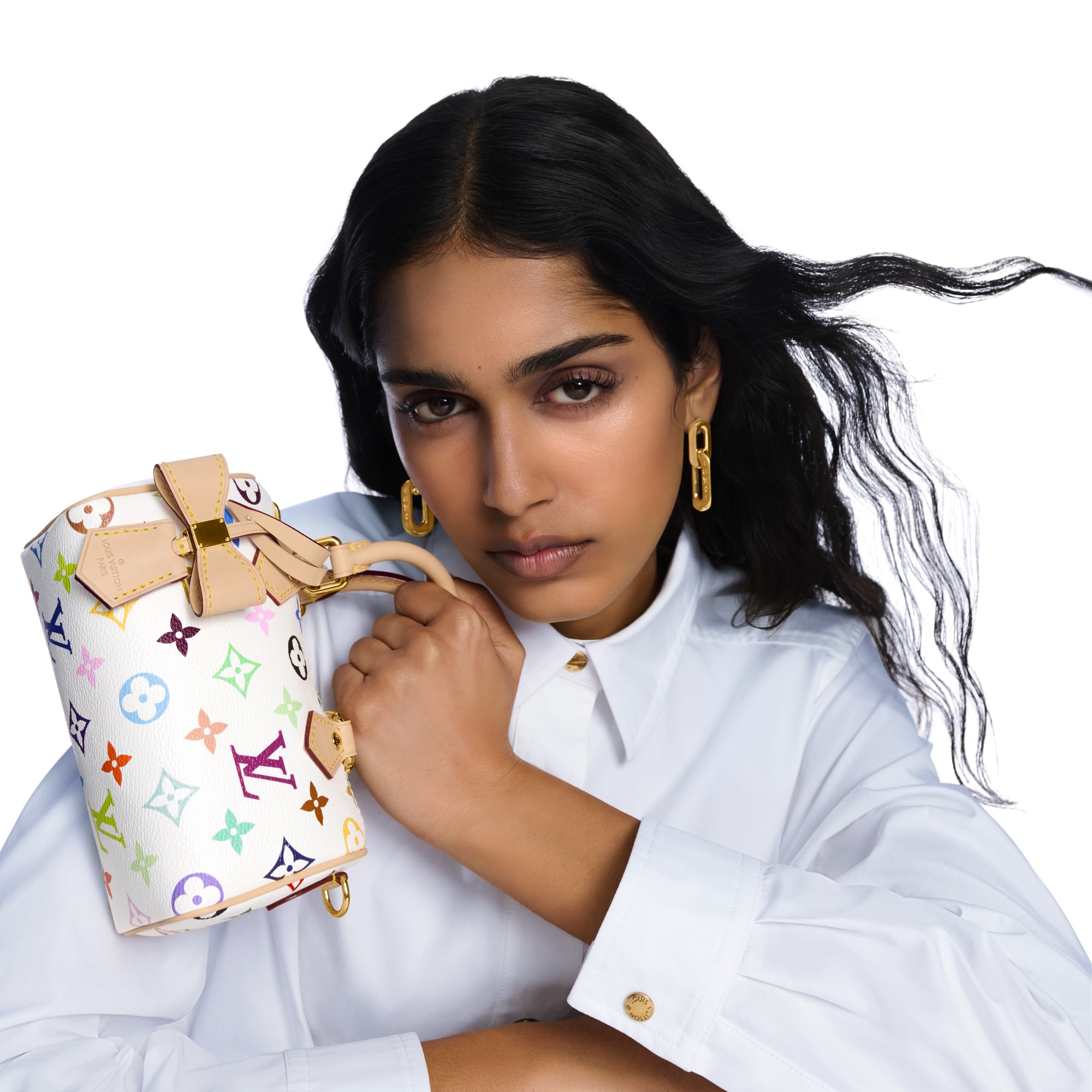 LV x TM Nano Speedy Autres Toiles Monogram Damen Geldbörsen und Kleinlederwaren Tragbare Geldbörsen und Mikro-Taschen | LOUIS VUITTON (Zoom)