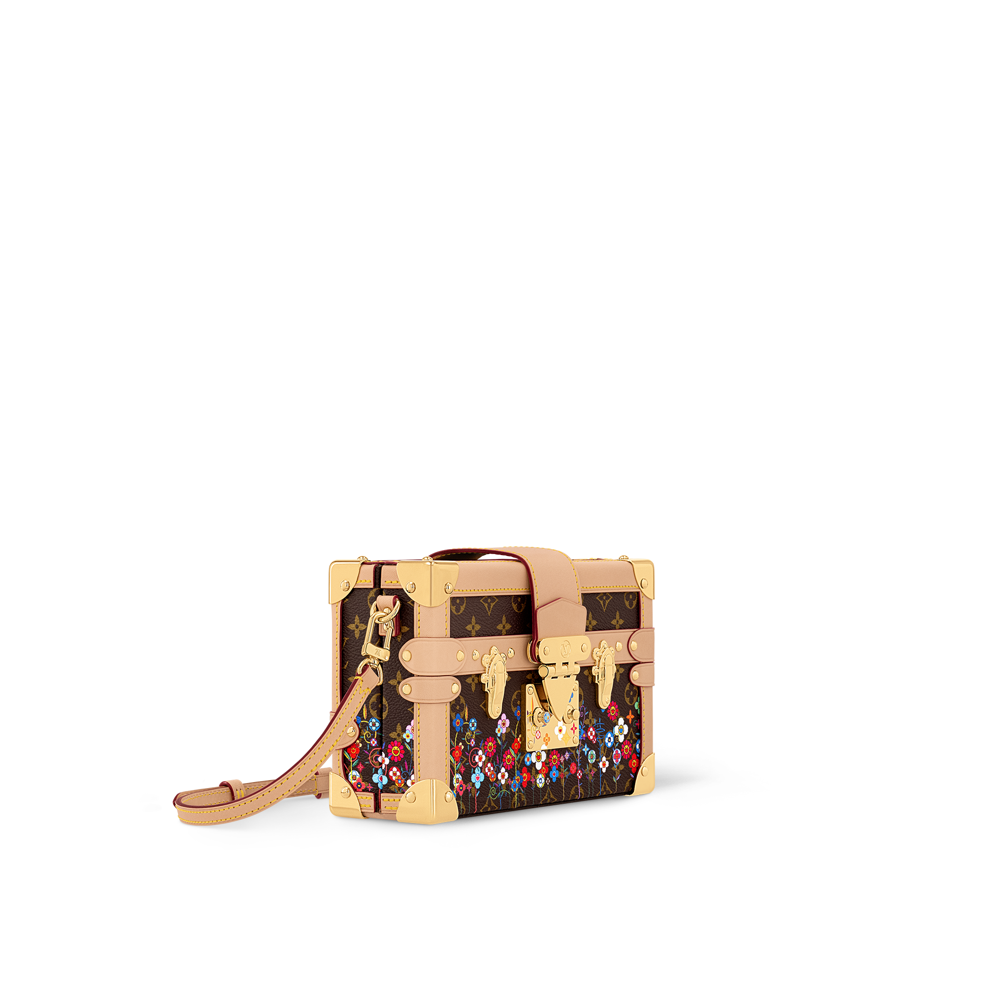 LV x TM Petite Malle Monogram Canvas Taschen und Kleinlederwaren Damen Handtaschen LV Ikonen | LOUIS VUITTON (Zoom)