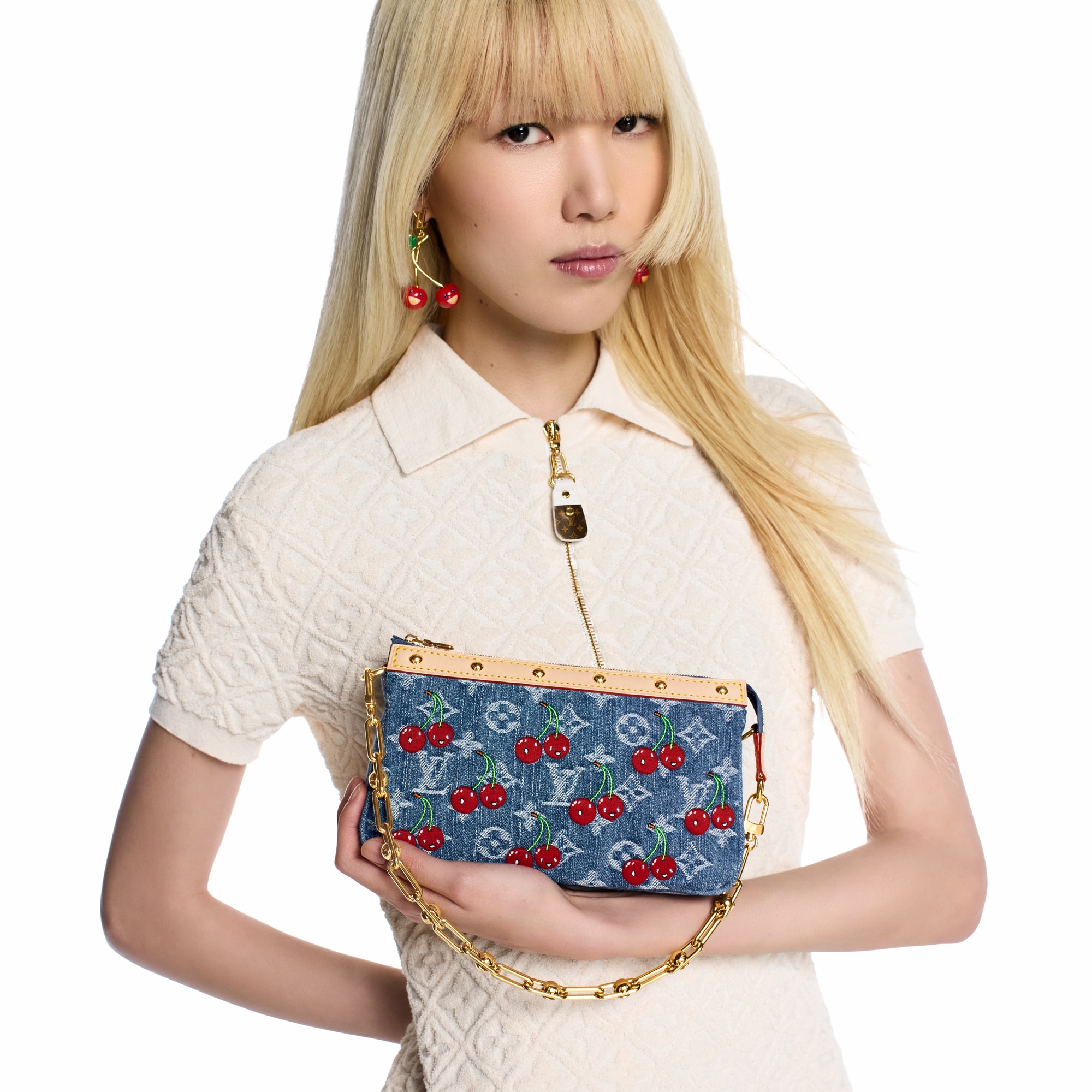 LV x TM Pochette Accessoires Monogram Denim Damen Geldbörsen und Kleinlederwaren Neuheiten | LOUIS VUITTON (Zoom)