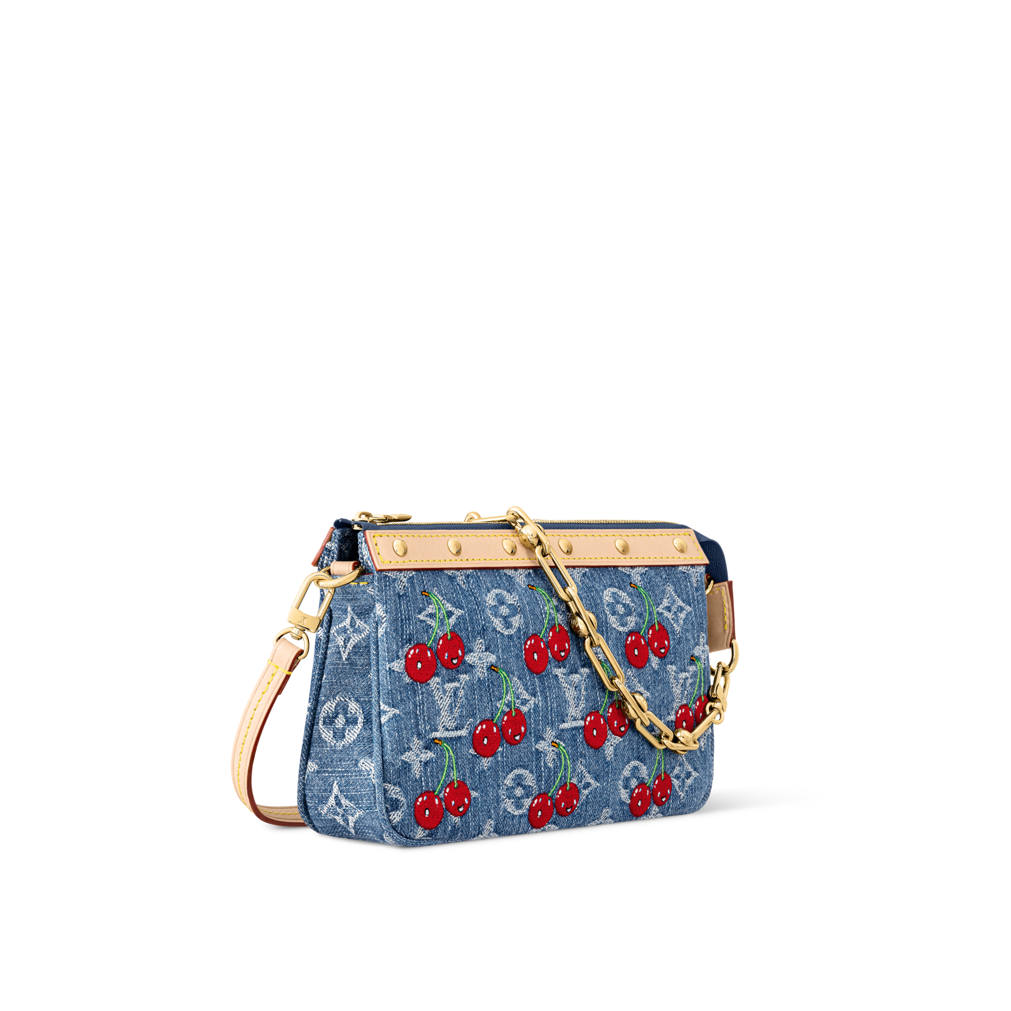 LV x TM Pochette Accessoires Monogram Denim Damen Geldbörsen und Kleinlederwaren Neuheiten | LOUIS VUITTON (Zoom)