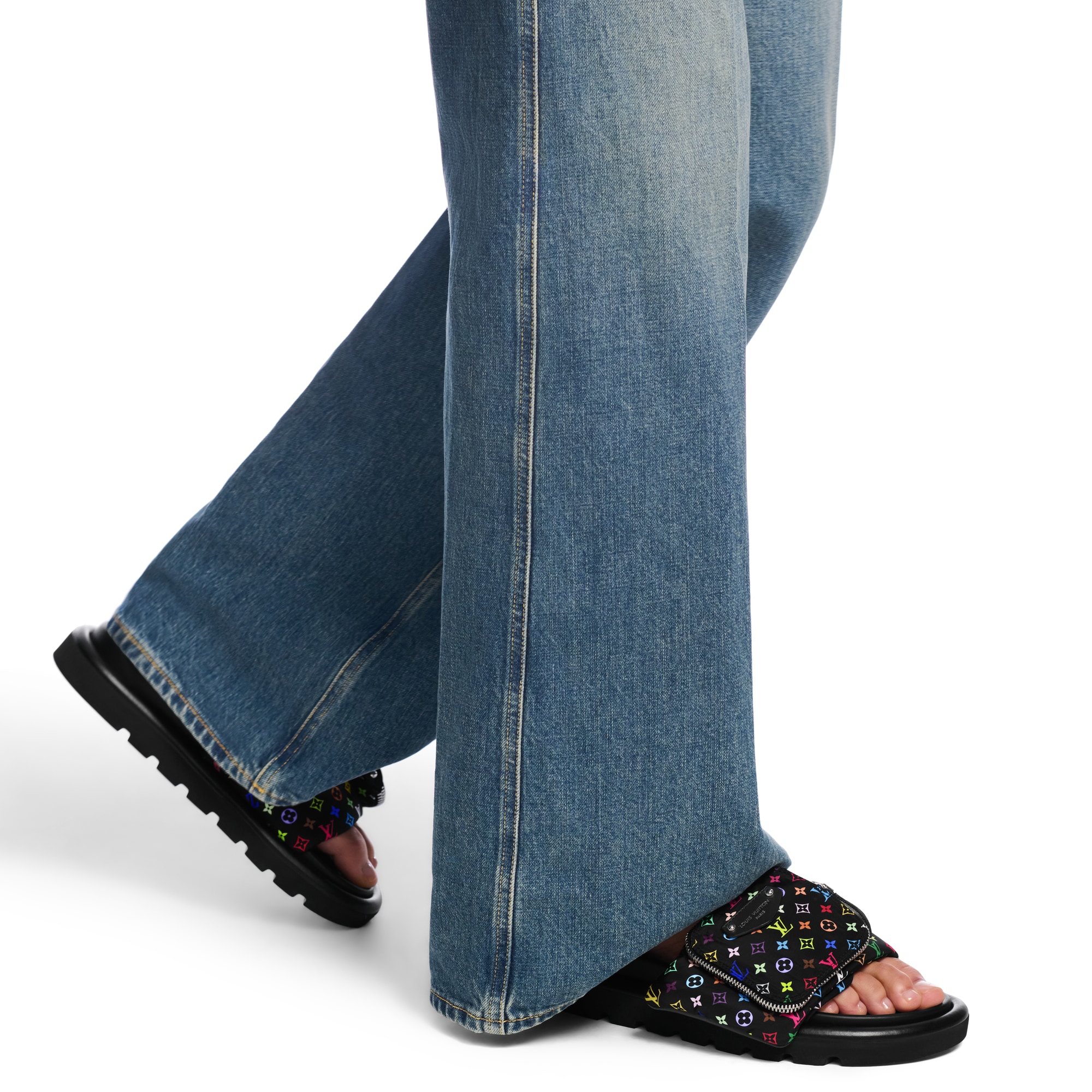 LV x TM Pool Pillow Comfort Pantolette  Damen Schuhe Pantoletten | LOUIS VUITTON (Zoom)