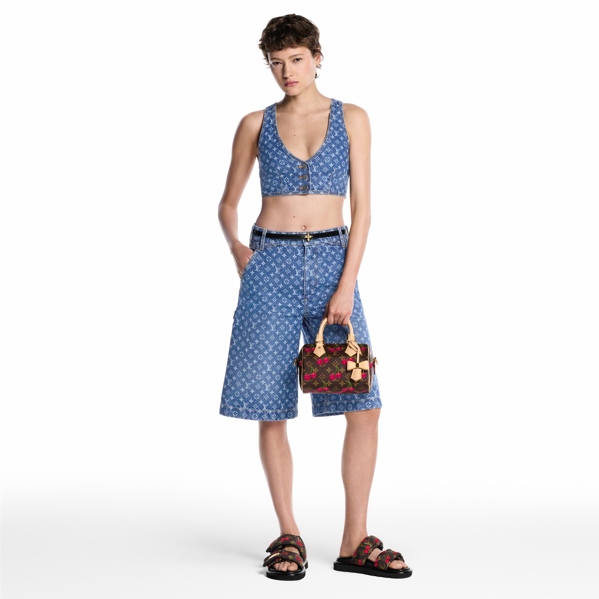 LV x TM Pool Pillow Comfort Pantolette  Damen Schuhe Pantoletten | LOUIS VUITTON (Zoom)