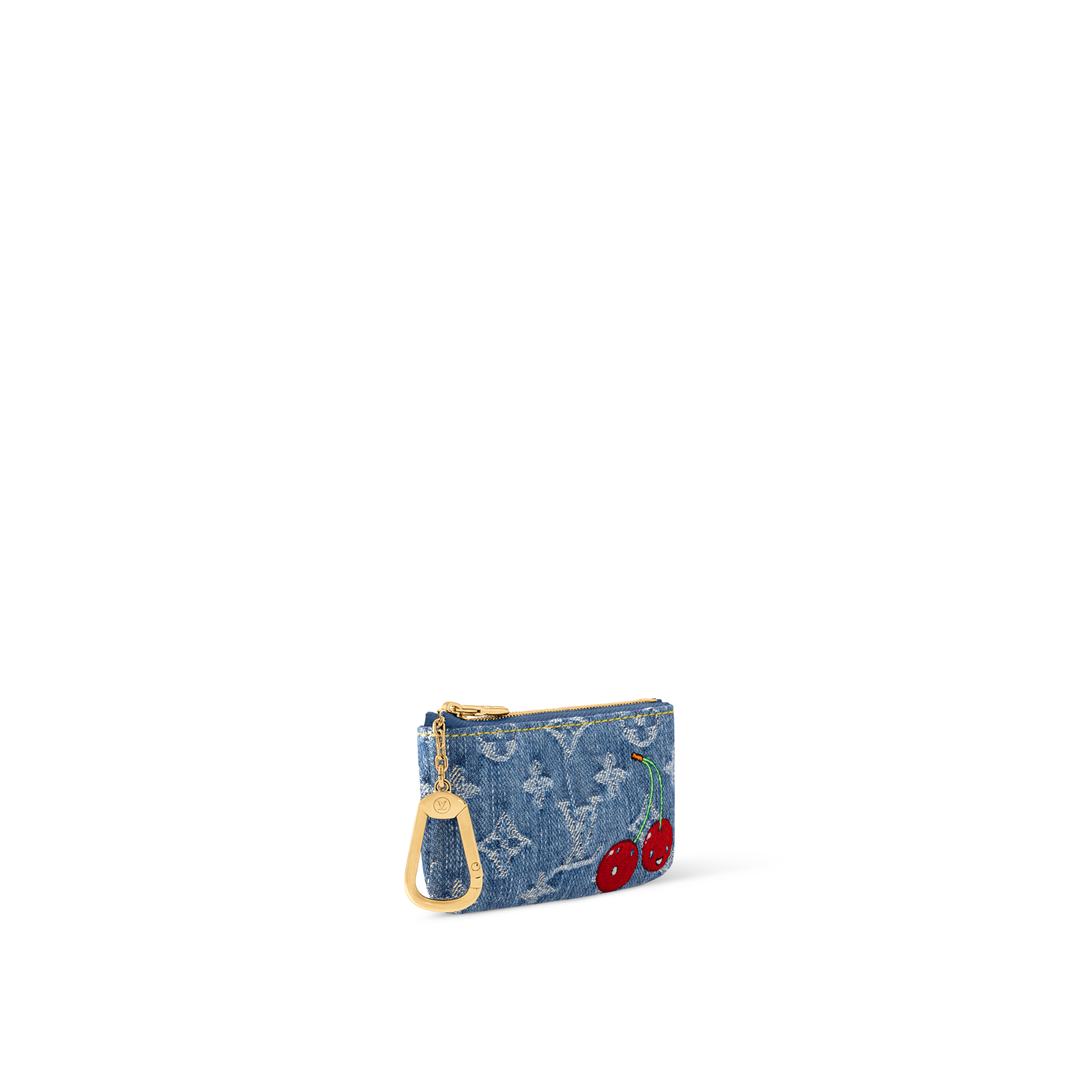 LV x TM Schlüsseletui Monogram Denim Damen Geldbörsen und Kleinlederwaren Neuheiten | LOUIS VUITTON (Zoom)