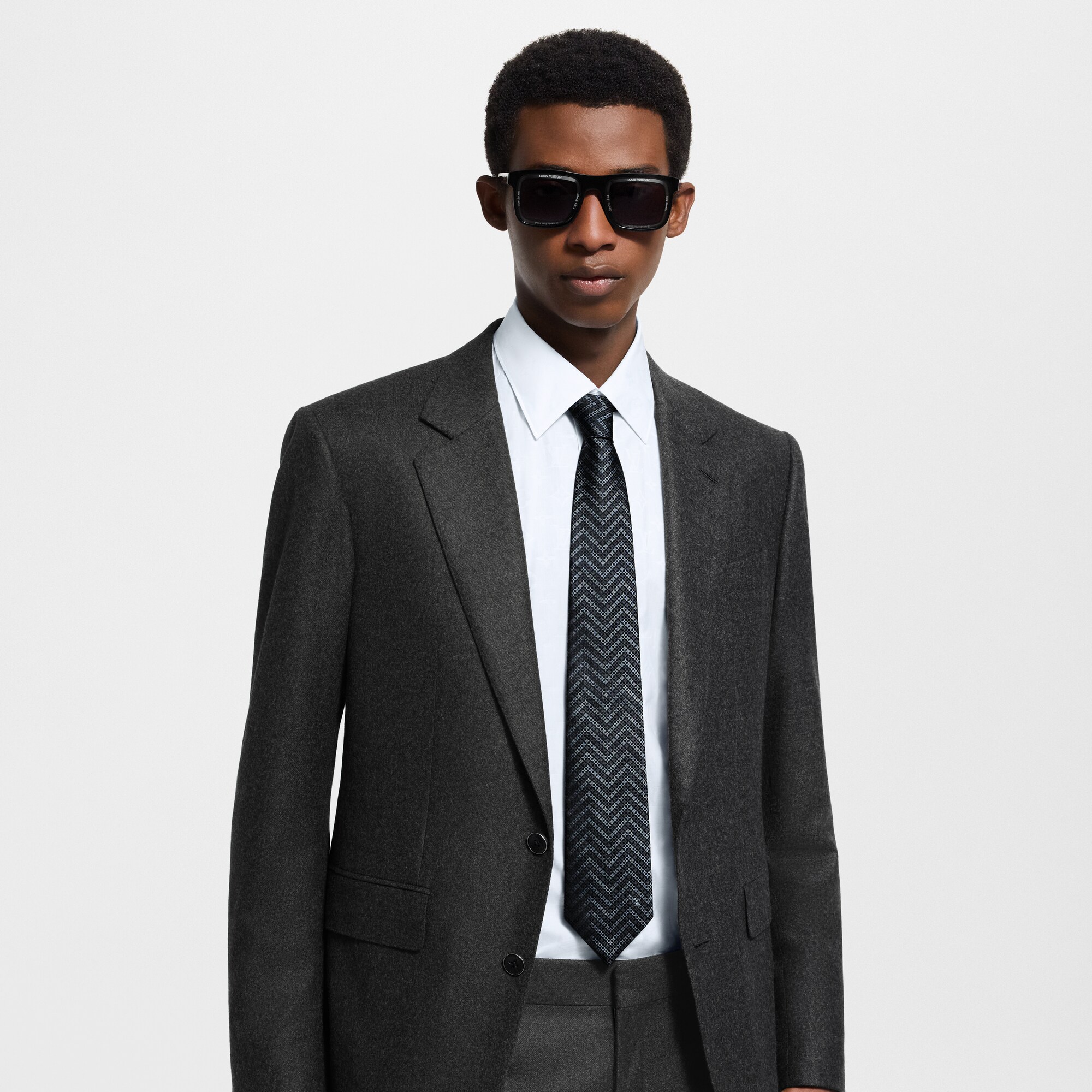 LV Zigzag Krawatte S00 Herren Accessoires Krawatten und Einstecktücher  | LOUIS VUITTON (Zoom)