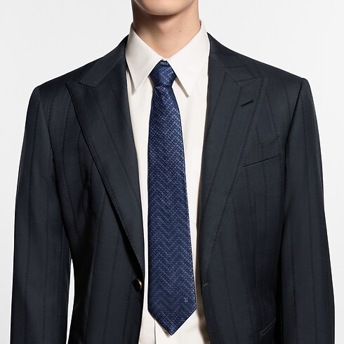 LV Zigzag Krawatte S00 Herren Accessoires Krawatten und Einstecktücher | LOUIS VUITTON (Zoom)