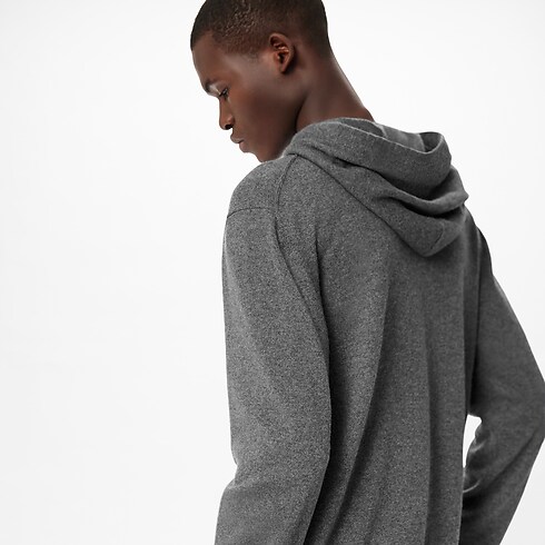LVSE Hoodie mit LV als Prägung Herren Ready to Wear Strick und Sweatshirts | LOUIS VUITTON (Zoom)