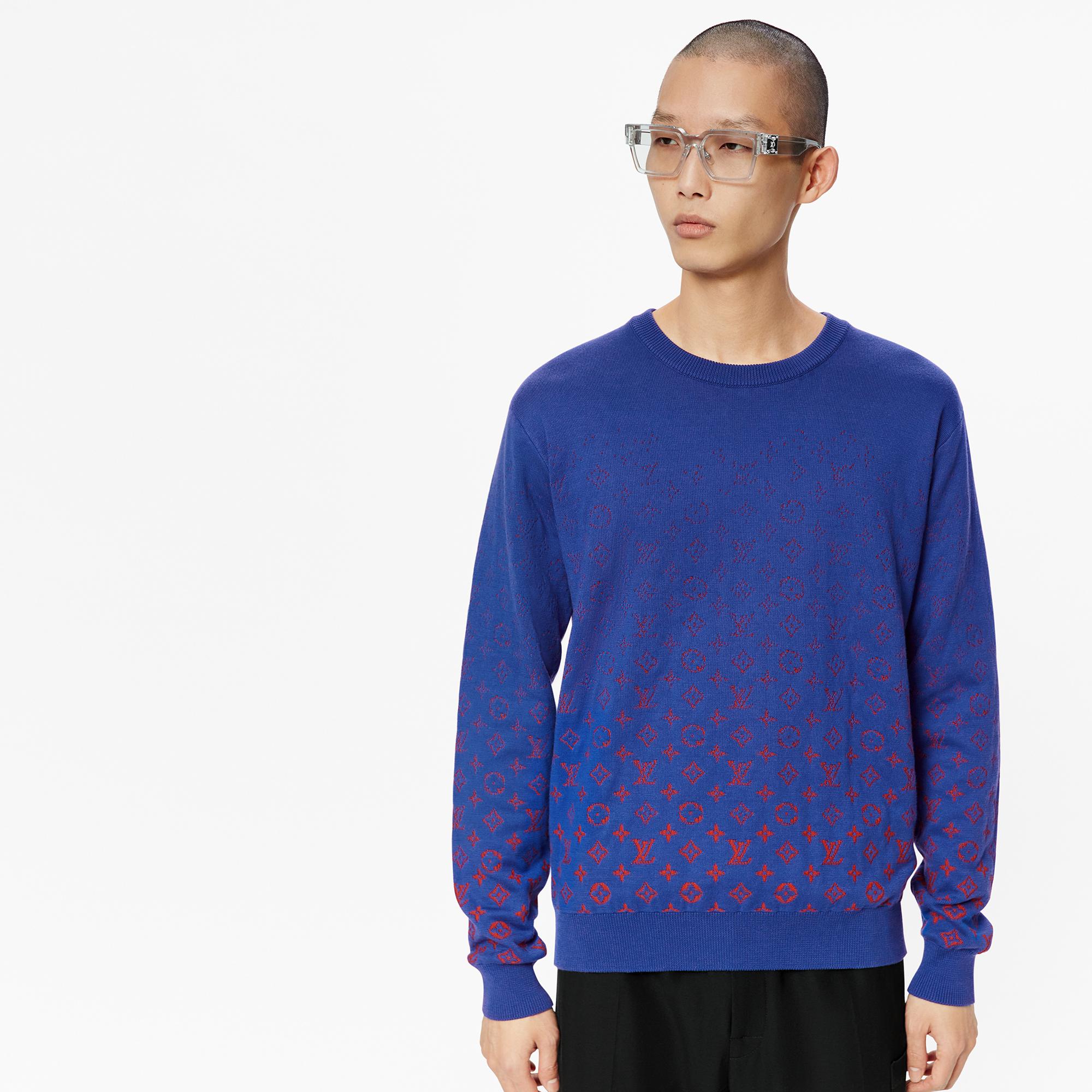 lv gradient crewneck