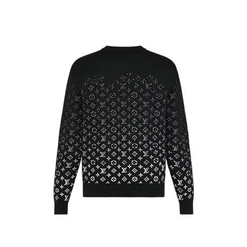 LVSE Monogram Degradé Rundhalspullover Herren Ready to Wear Strick und Sweatshirts | LOUIS VUITTON (Zoom)