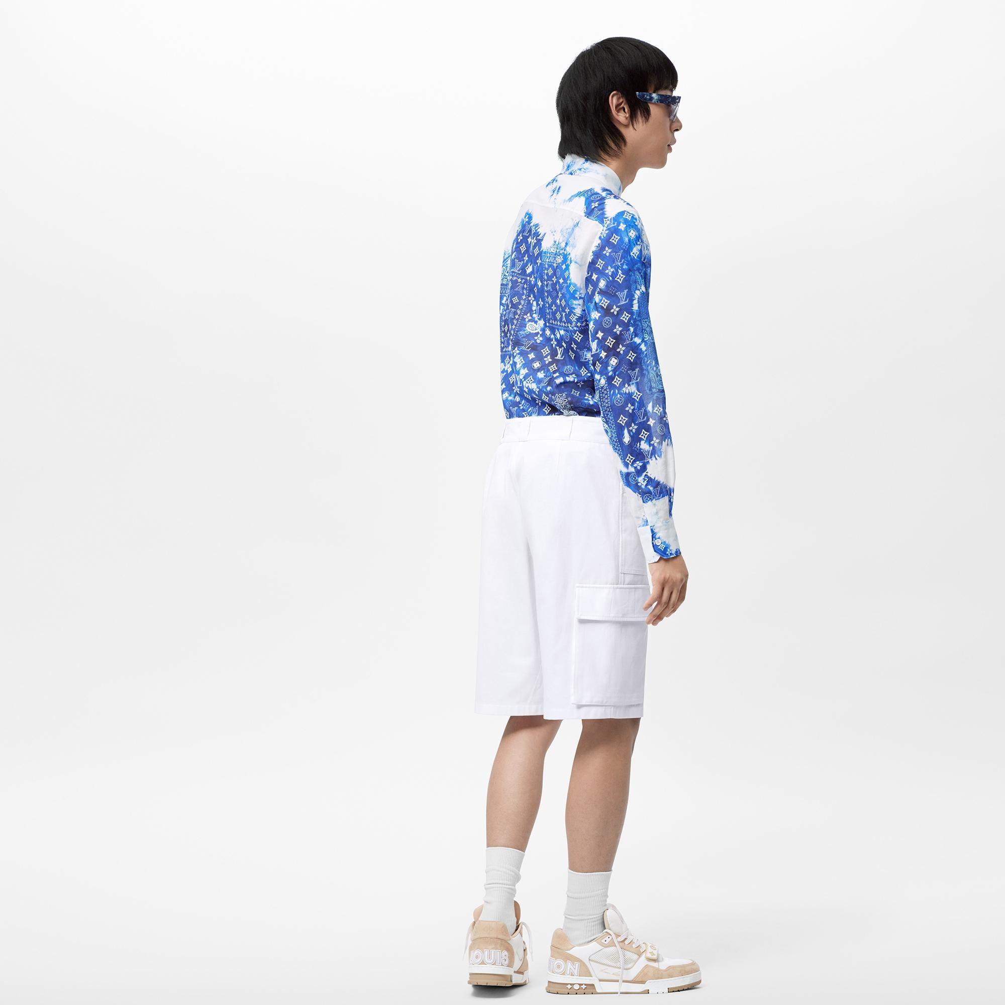 LVSE weiche Cargoshorts  Herren Ready to Wear Vollständige Ready to Wear | LOUIS VUITTON (Zoom)