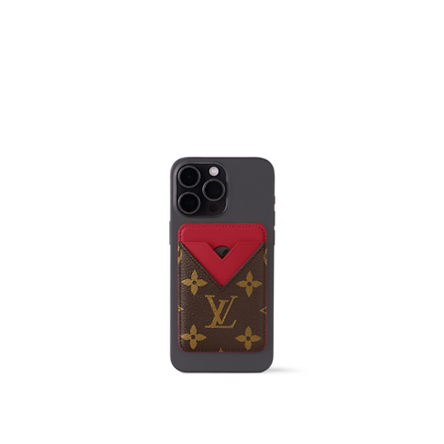 Magnet Kartenetui Monogram Macassar Canvas Trunks, Reisen und Wohnen Hightech und Accessoires Smartphone Accessoires | LOUIS VUITTON (Zoom)