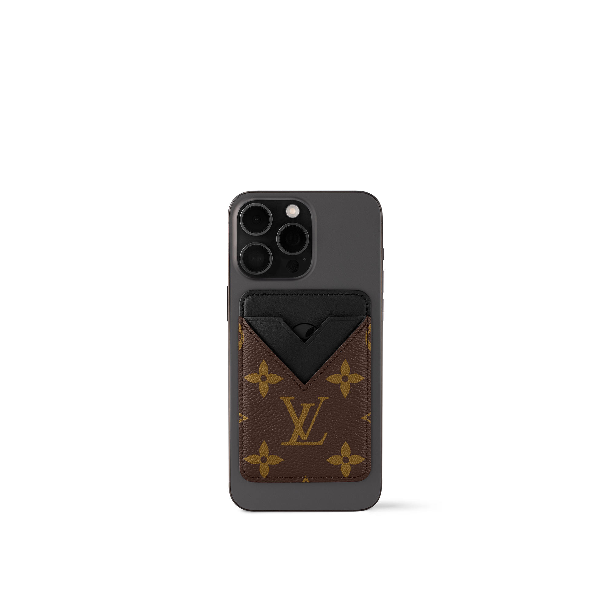 Magnet Kartenetui Monogram Macassar Canvas Trunks, Reisen und Wohnen Hightech und Accessoires Smartphone Accessoires | LOUIS VUITTON (Zoom)