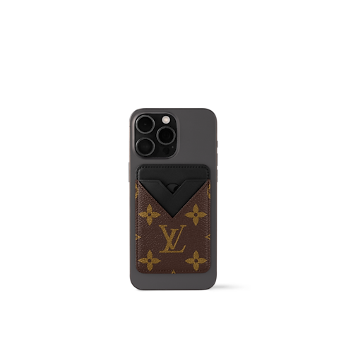 Magnet Kartenetui Monogram Macassar Canvas Trunks, Reisen und Wohnen Hightech und Accessoires Smartphone Accessoires | LOUIS VUITTON (Zoom)