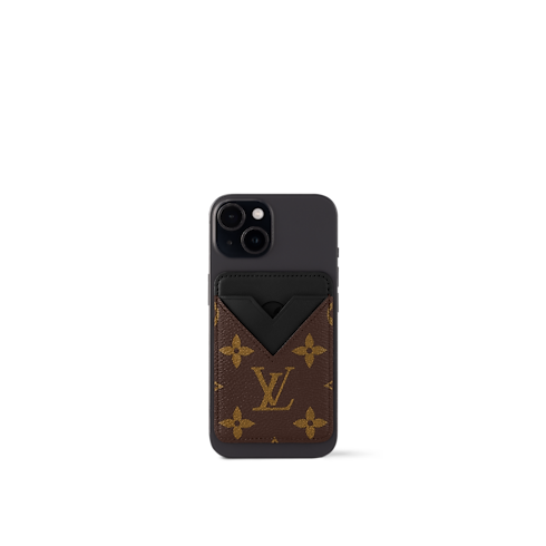 Magnet Kartenetui Monogram Macassar Canvas Trunks, Reisen und Wohnen Hightech und Accessoires Smartphone Accessoires | LOUIS VUITTON (Zoom)