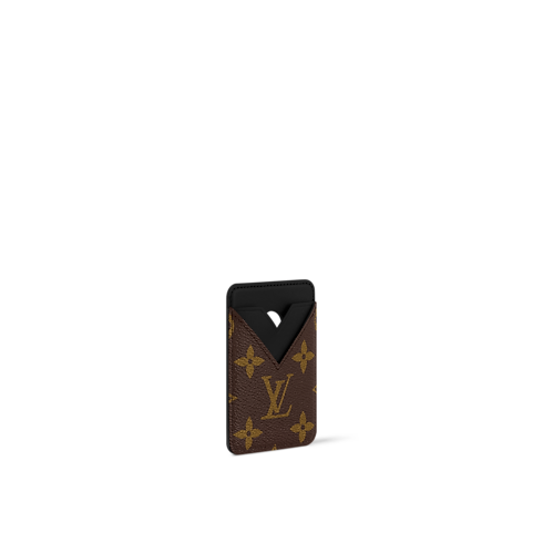 Magnet Kartenetui Monogram Macassar Canvas Trunks, Reisen und Wohnen Hightech und Accessoires Smartphone Accessoires | LOUIS VUITTON (Zoom)
