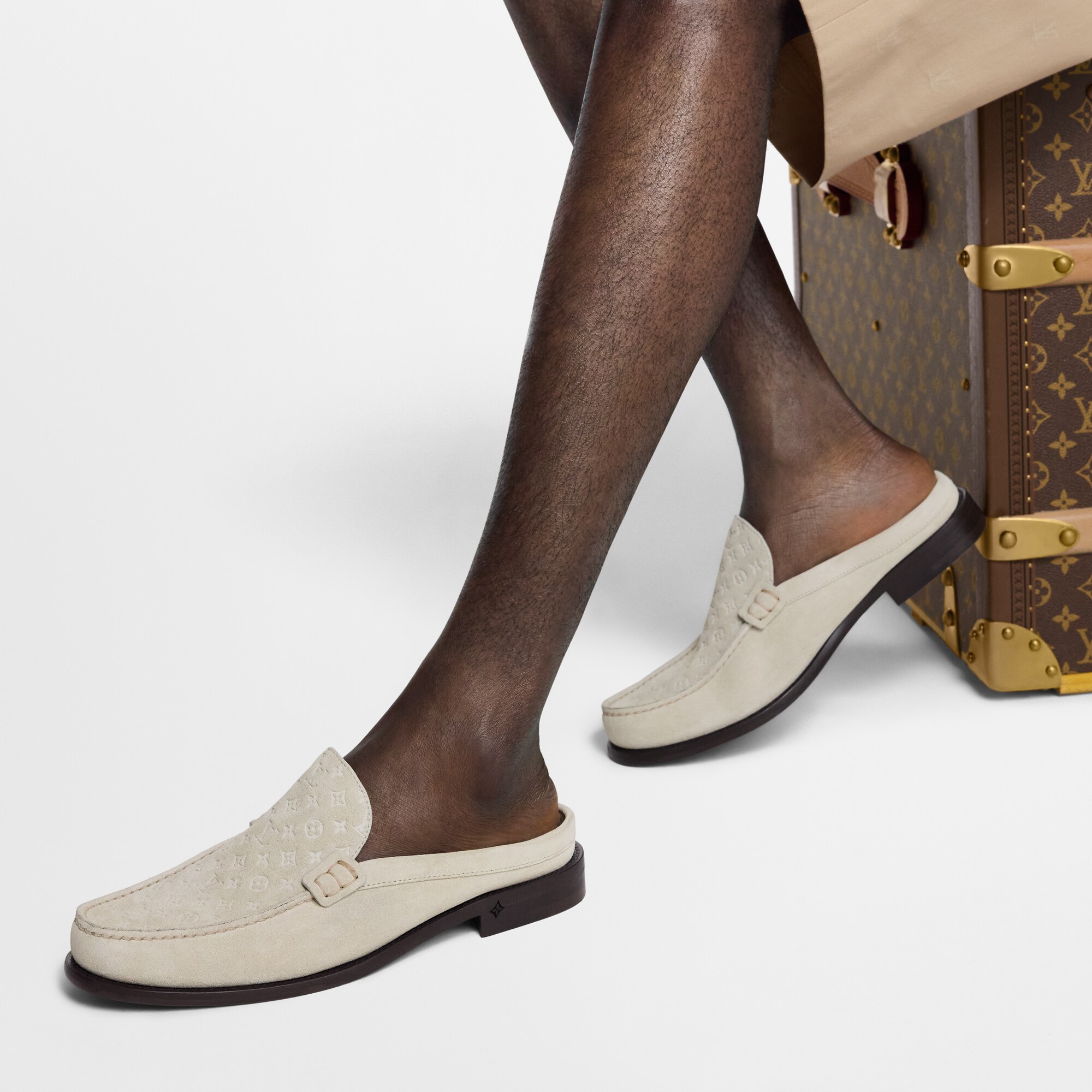 Major Loafer mit offener Ferse  Herren Schuhe Loafers und Mokassins | LOUIS VUITTON (Zoom)