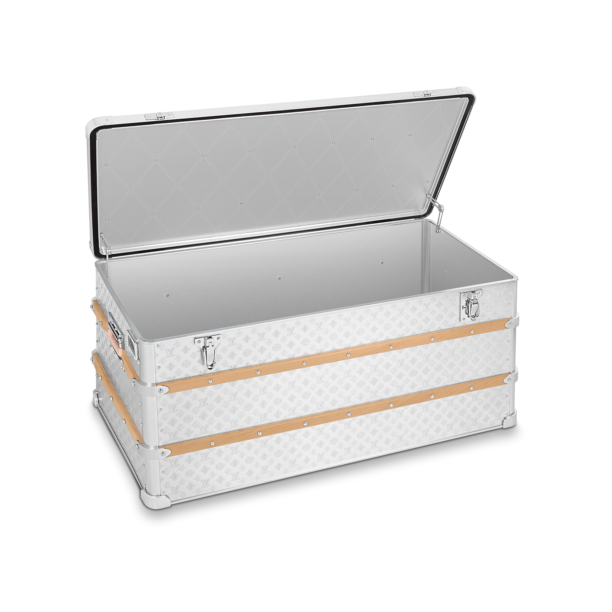 Malle Courrier 110 Aluminium Autres High End Trunks, Reisen und Wohnen Trunks und Koffer Trunks und Reisegepäck | LOUIS VUITTON (Zoom)