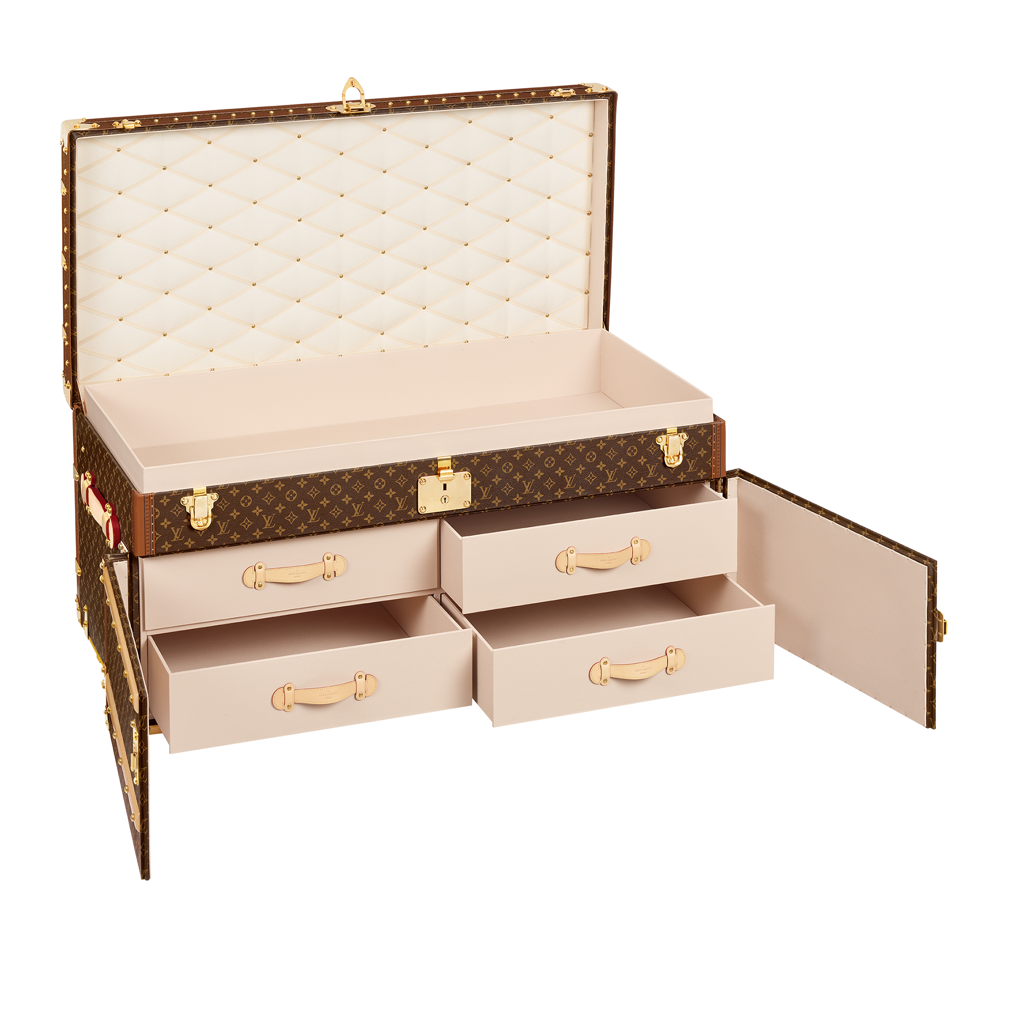 Malle Courrier Tiroirs Monogram Canvas Herren Reisegepäck Hartgepäck | LOUIS VUITTON (Zoom)