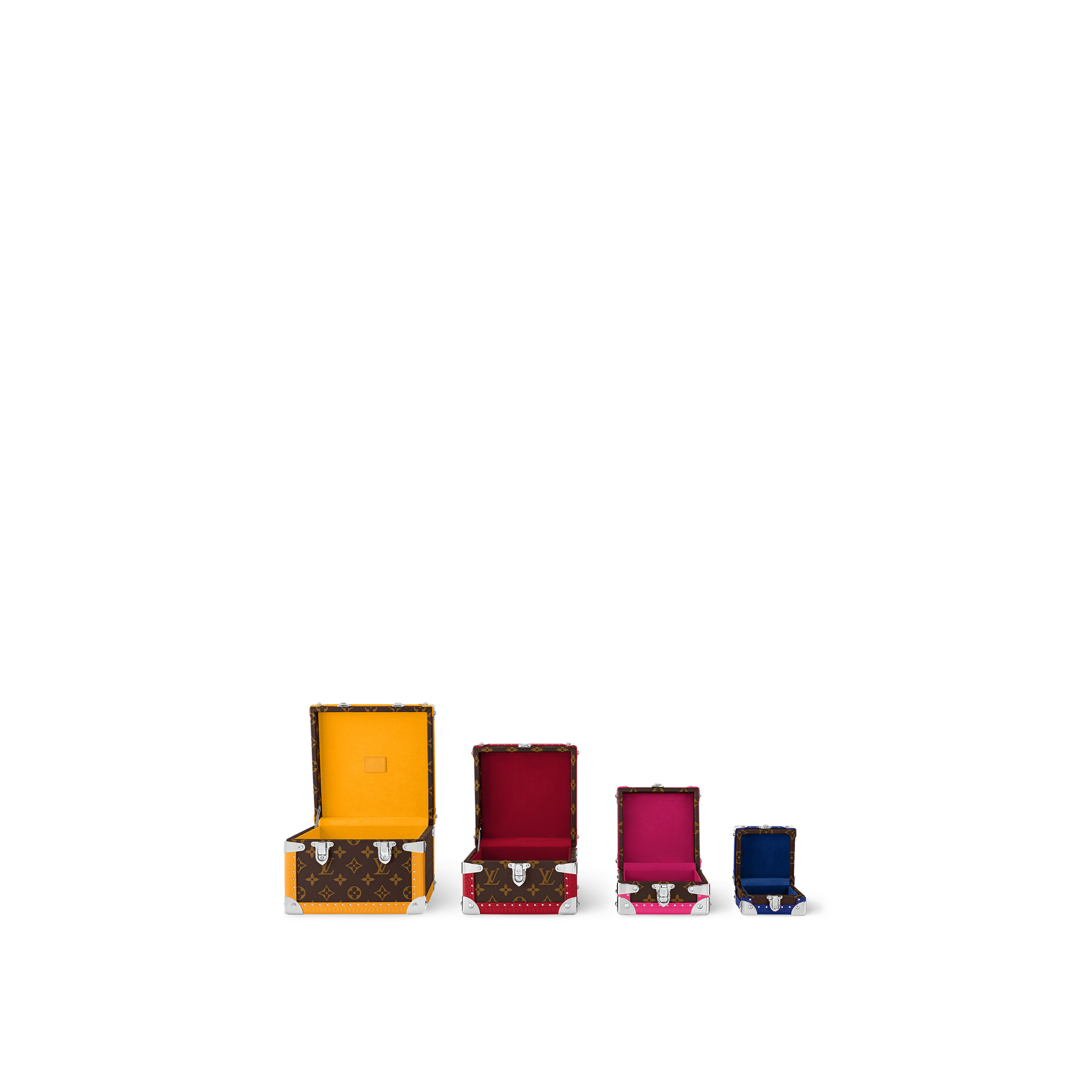 Malle Pyramide Monogram Macassar Canvas Trunks, Reisen und Wohnen Trunks und Koffer Kleine Trunks | LOUIS VUITTON (Zoom)