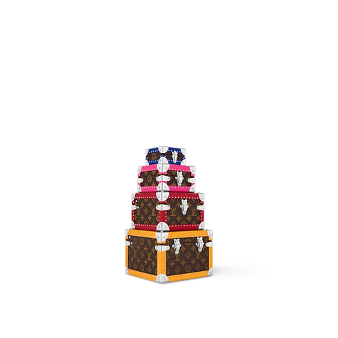 Malle Pyramide Monogram Macassar Canvas Trunks, Reisen und Wohnen Trunks und Koffer Kleine Trunks | LOUIS VUITTON (Zoom)