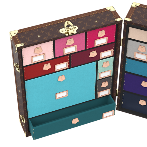 Malle Souvenir Monogram Canvas Trunks, Reisen und Wohnen Trunks und Koffer Kleine Trunks | LOUIS VUITTON (Zoom)