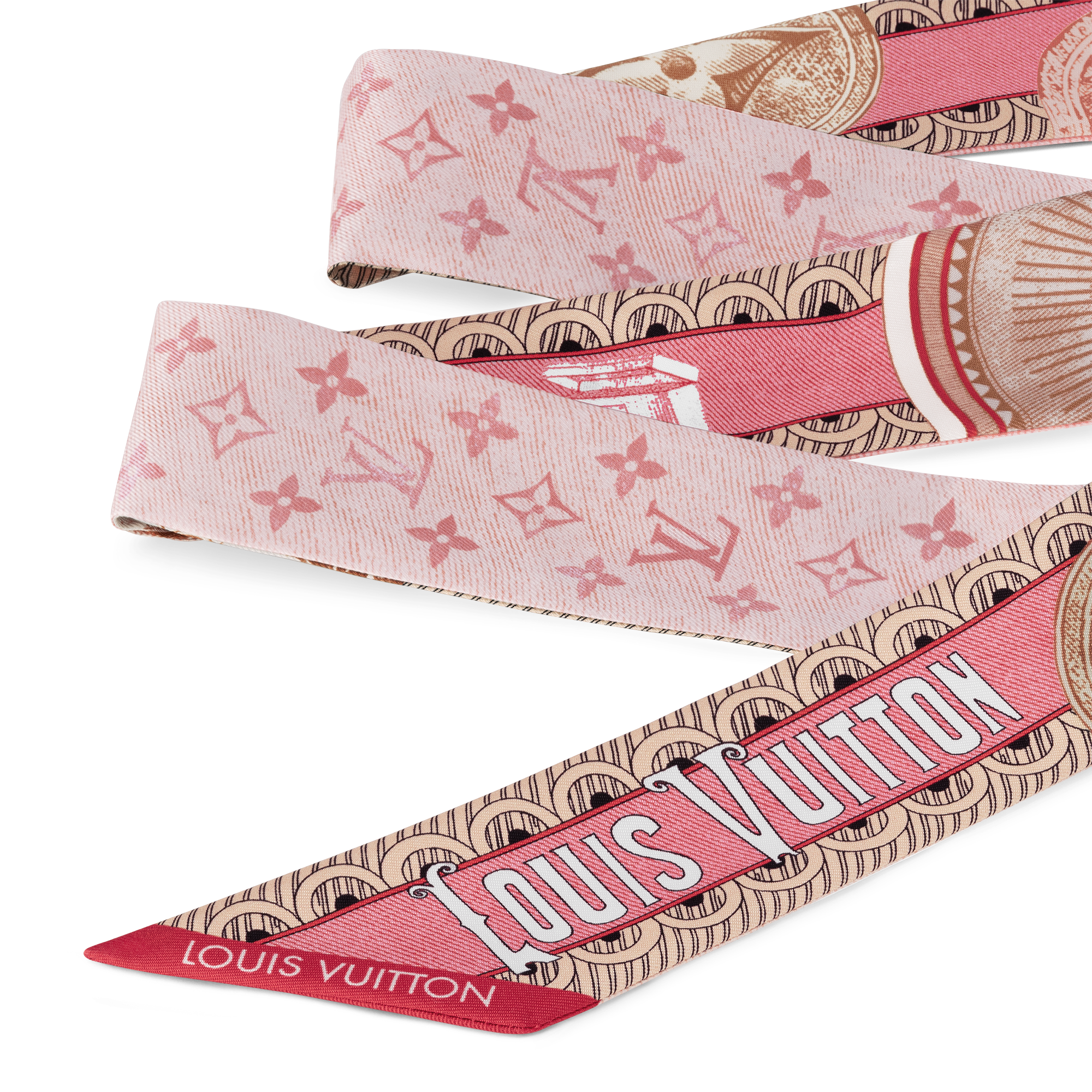 Malles Merveilleuses BB Bandeau S00 Damen Accessoires Seidentücher und Bandeaus | LOUIS VUITTON (Zoom)