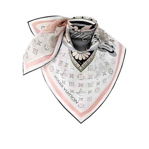 Malles Merveilleuses Carré 90 S00 Damen Accessoires Seidentücher und Bandeaus | LOUIS VUITTON (Zoom)