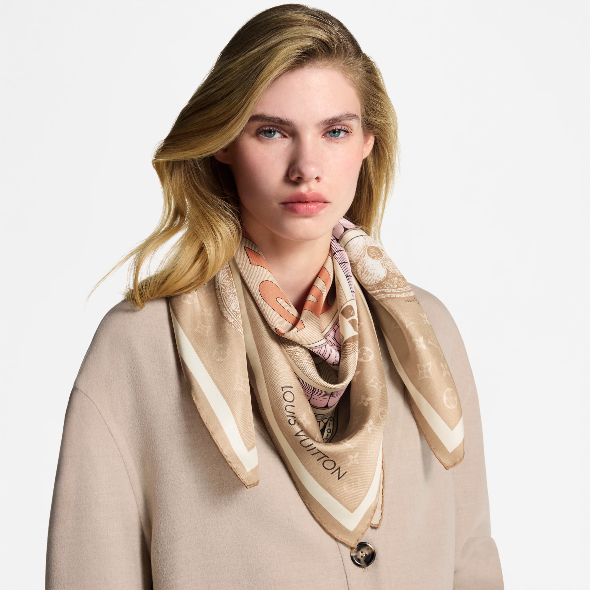 Malles Merveilleuses Carré 90 S00 Damen Accessoires Seidentücher und Bandeaus | LOUIS VUITTON (Zoom)